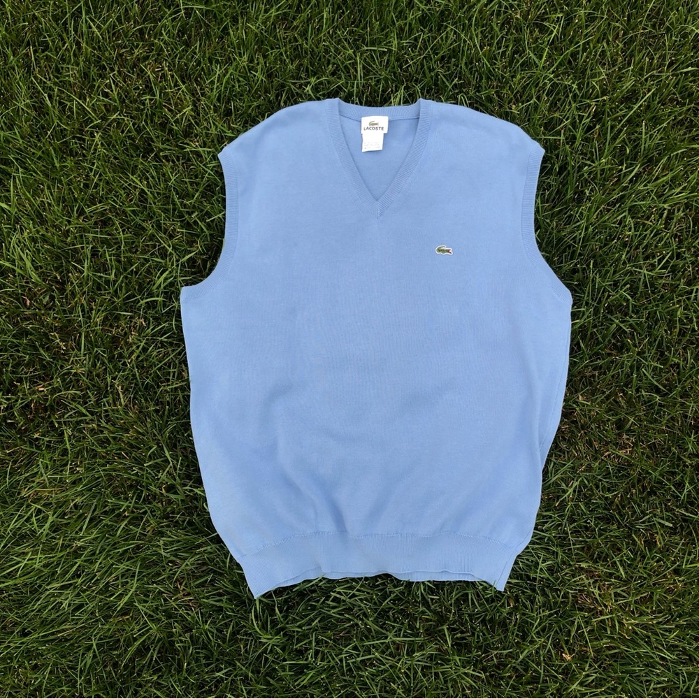 Lacoste sleeveless sweater